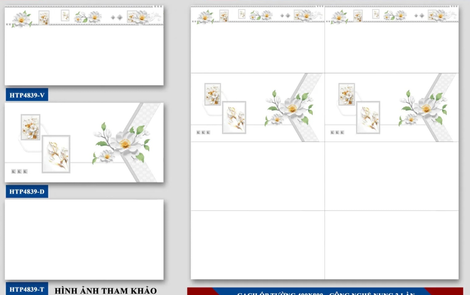 Gạch ốp tường 40x80cm Hà Thanh-5228