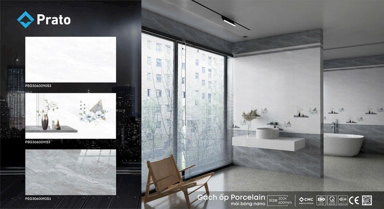 Gạch ốp tường 30x60cm-5411