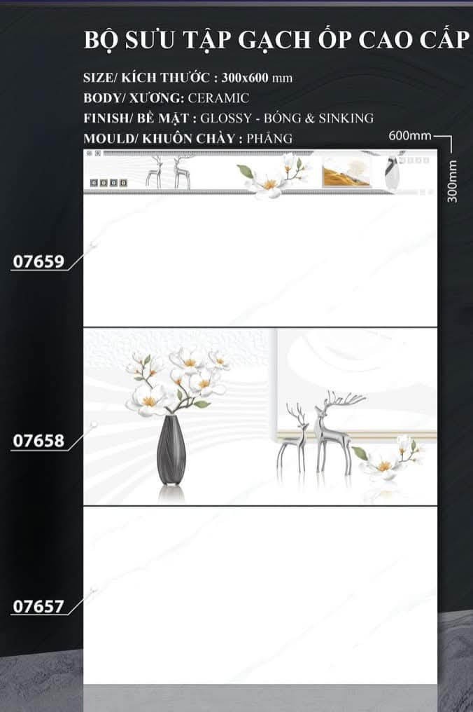 Gạch ốp tường 30x60cm-5429