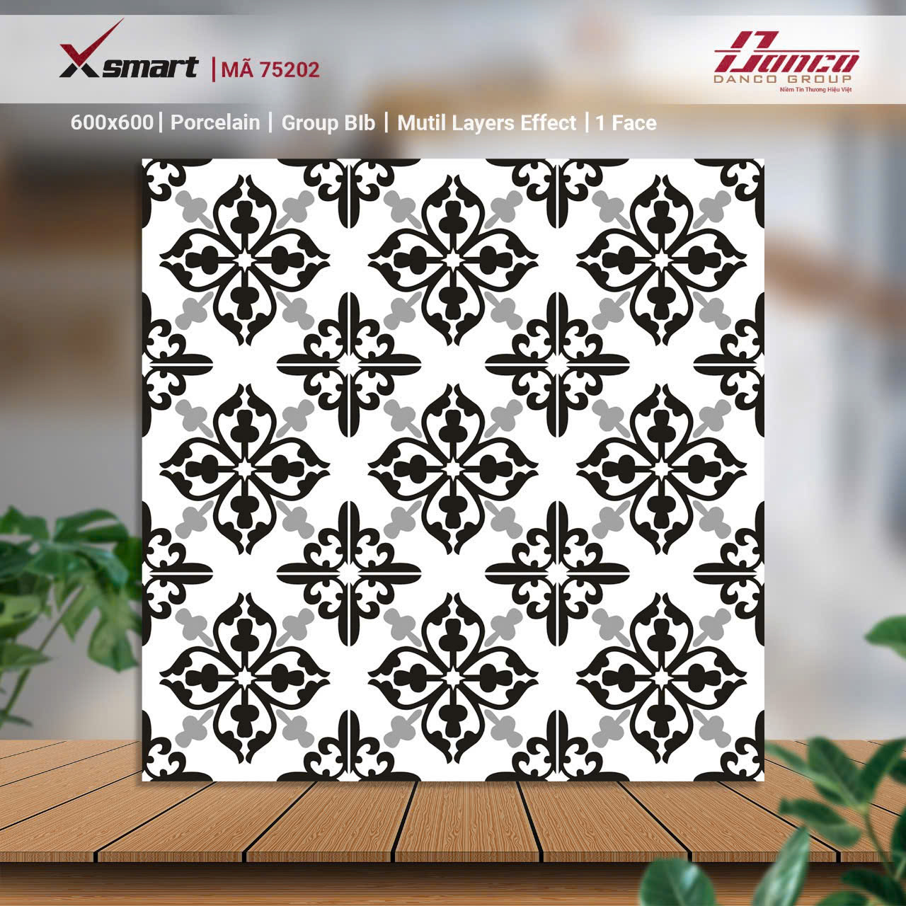 Gạch Lát Nền 60x60cm 75202-4874