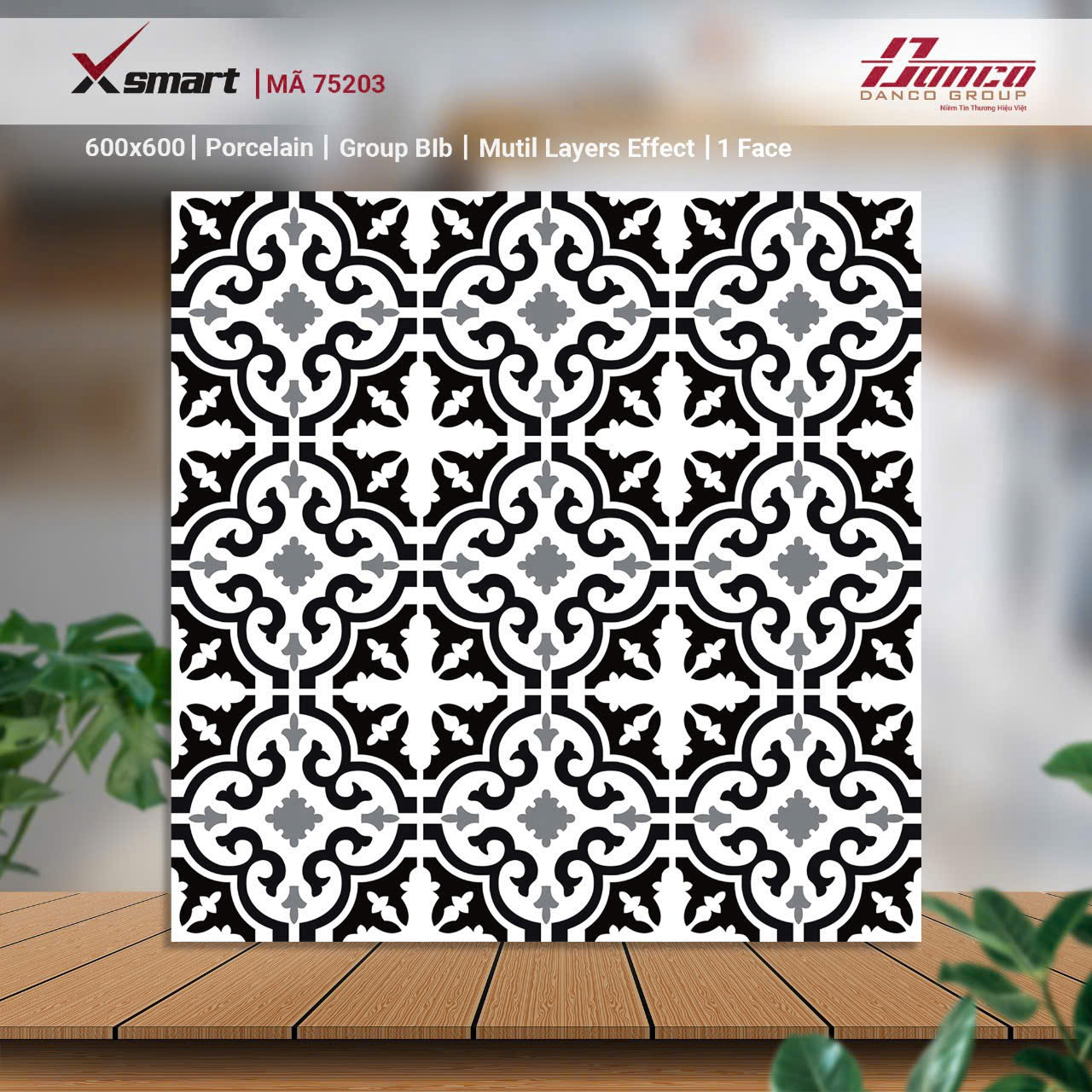 Gạch Lát Nền 60x60cm 75203-4870