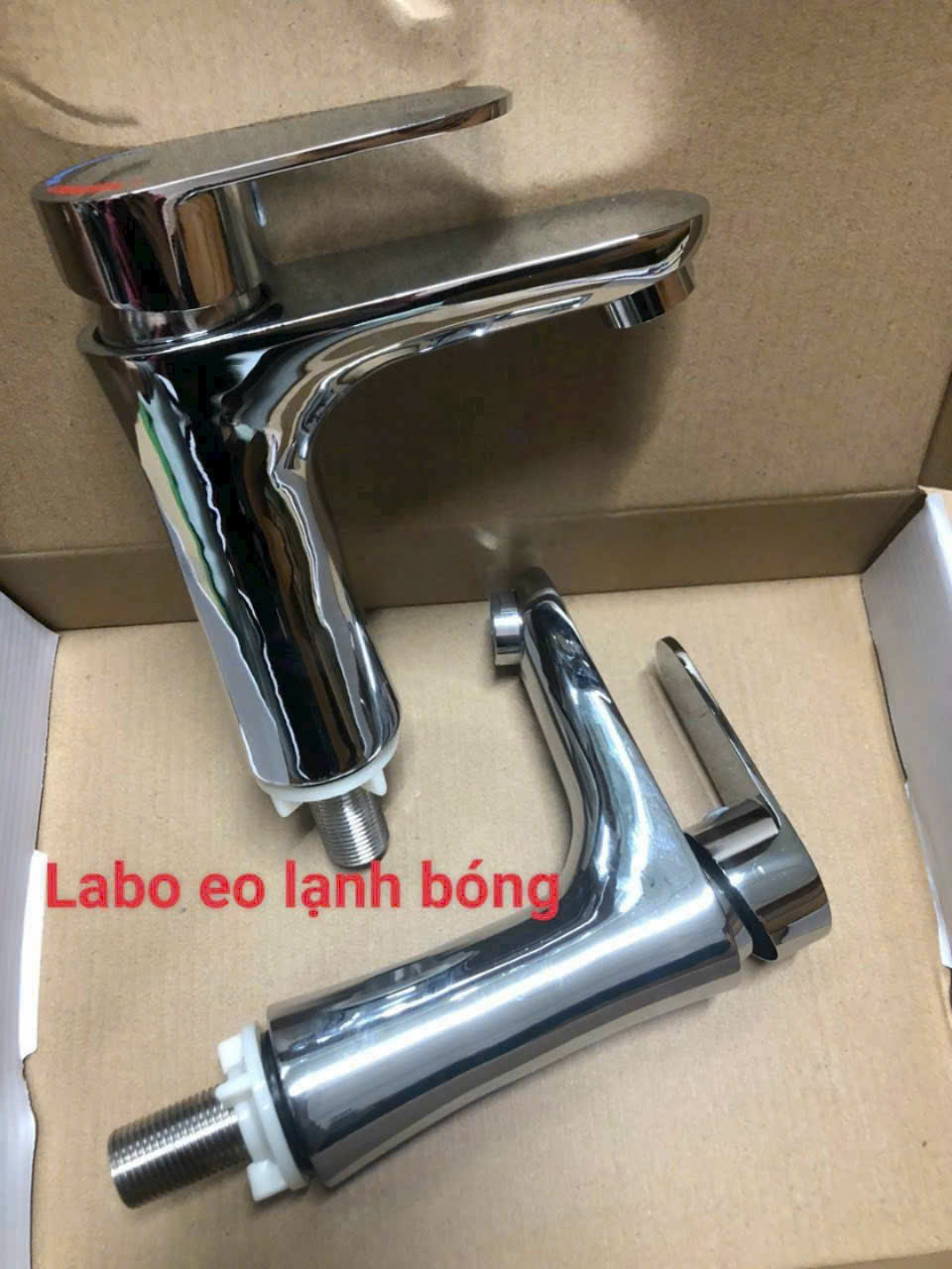 Vòi Lavabo eo lạnh bóng-5870