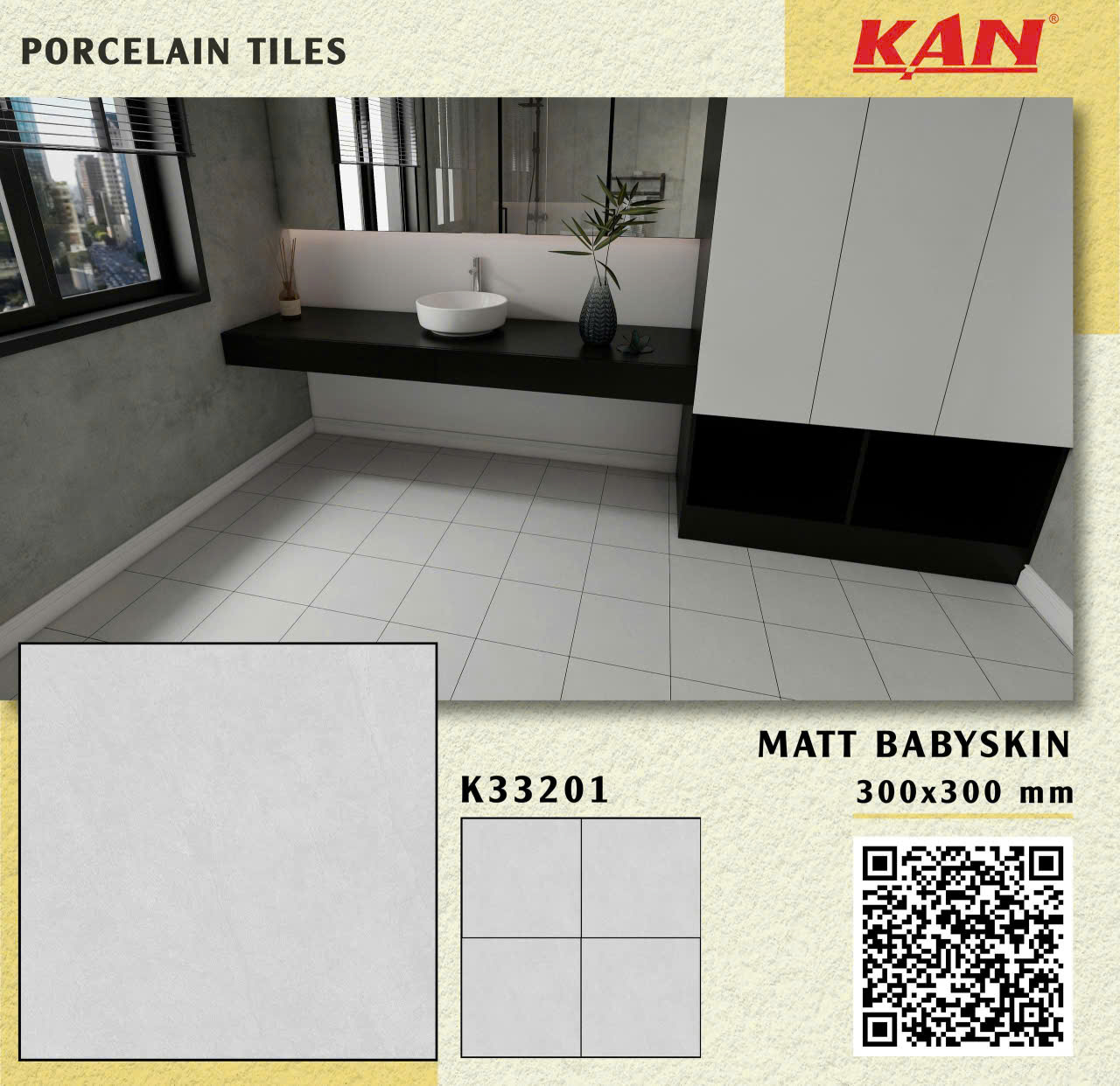 Gạch Lát Nền 30x30cm -5106