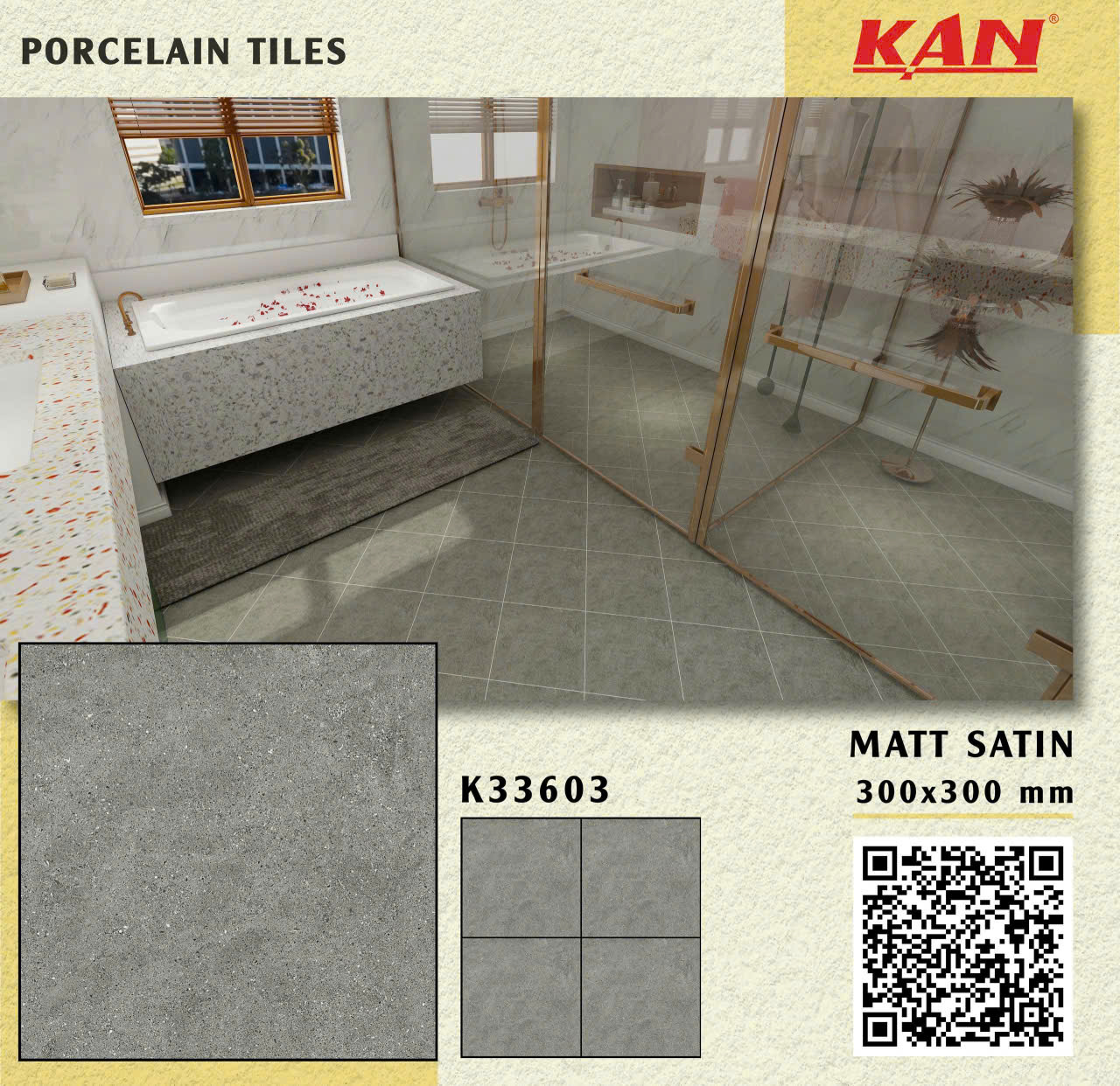 Gạch Lát Nền 30x30cm -5113