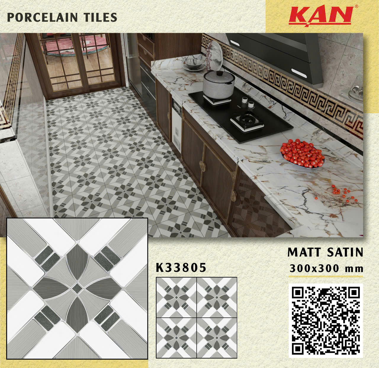 Gạch Lát Nền 30x30cm -5121