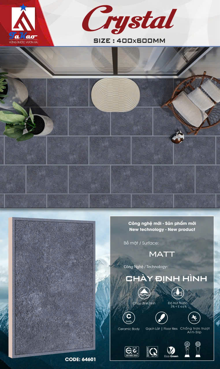 Gạch Lát Sân Vườn 40x60cm -5189