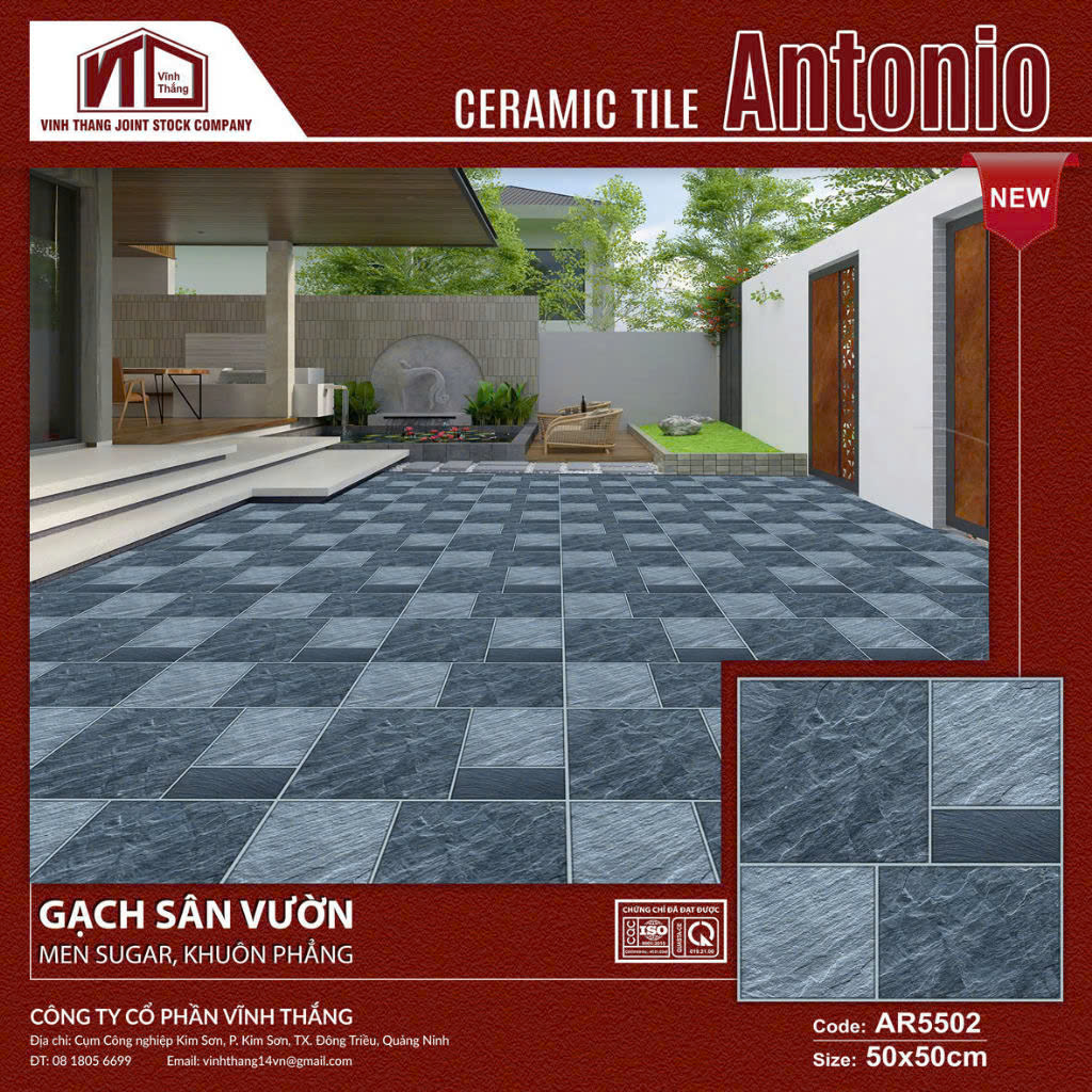 Gạch Lát Sân Vườn 50x50cm 5502-4880