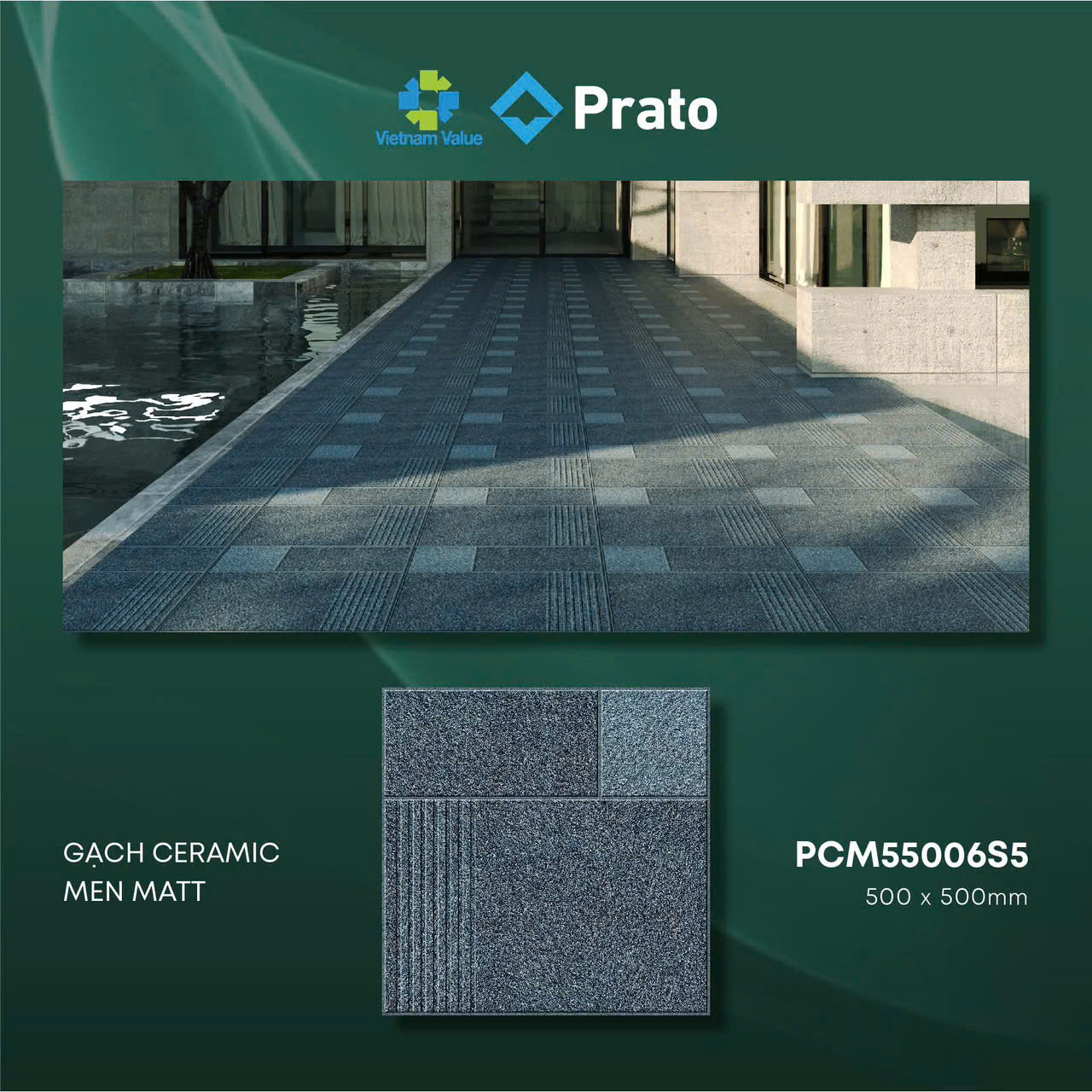 Gạch Lát Sân Vườn 50x50cm 5506-4881