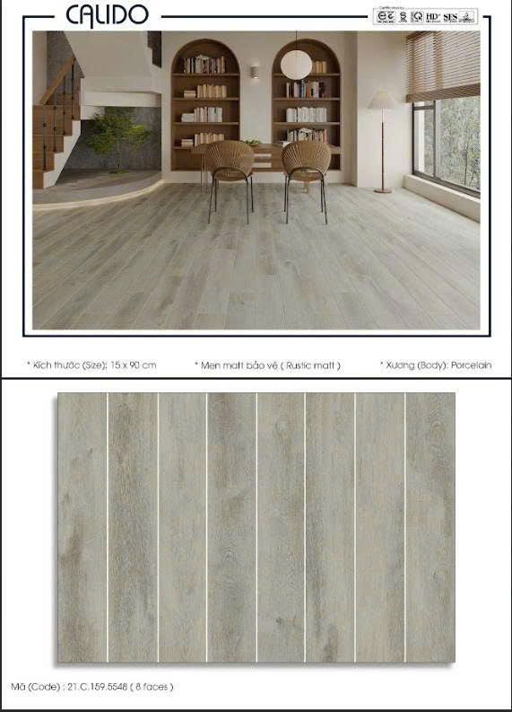 Gạch Giả Gỗ 15x90cm 5548-5850