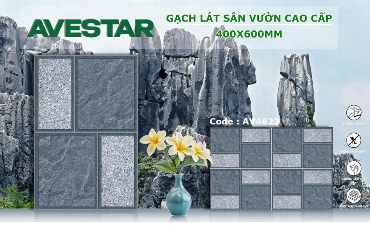 Gạch Lát Sân Vườn 40x60cm -5830