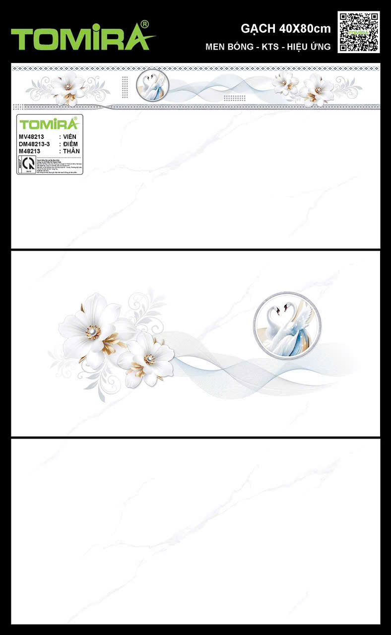 Gạch Ôp Tường 40x60cm thân-viền-5785