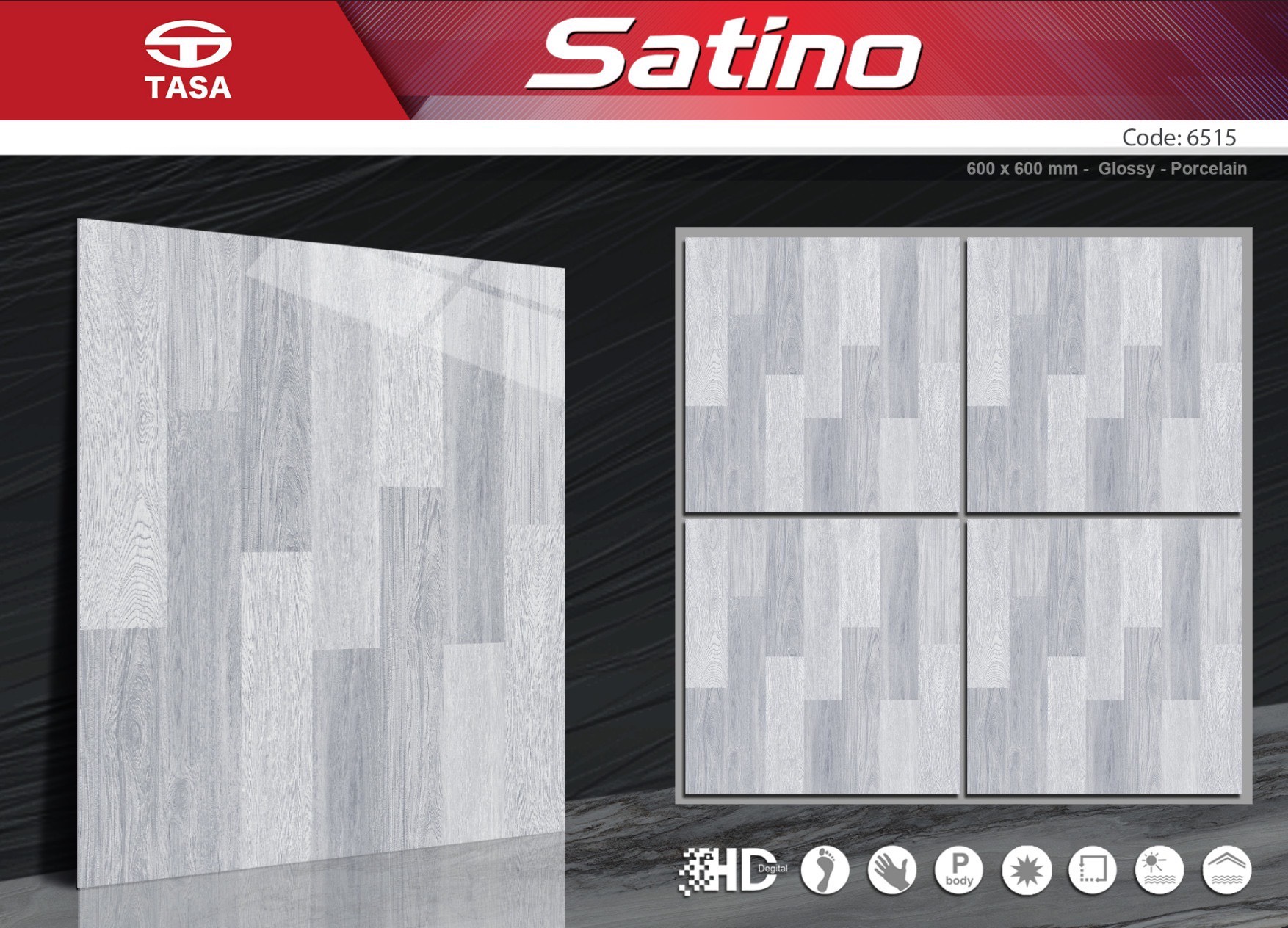 Gạch lát nền 60x60cm TASA-1074