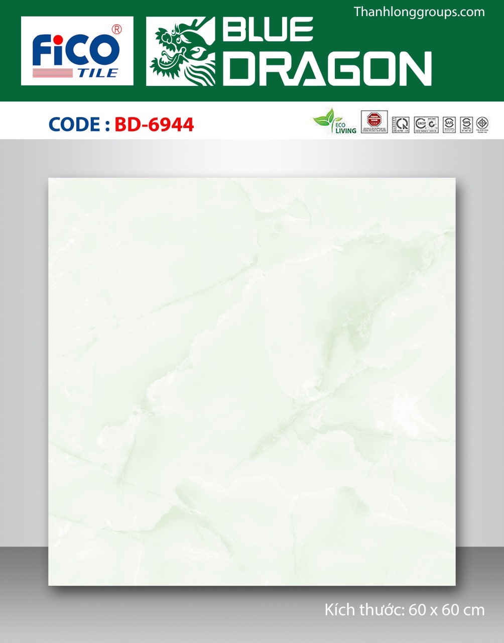 Gạch lát nền 60x60cm TASA-1086