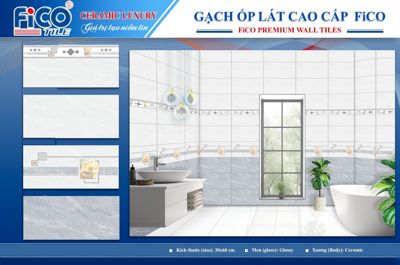 Gạch ốp tường 30x60 FICO-1885