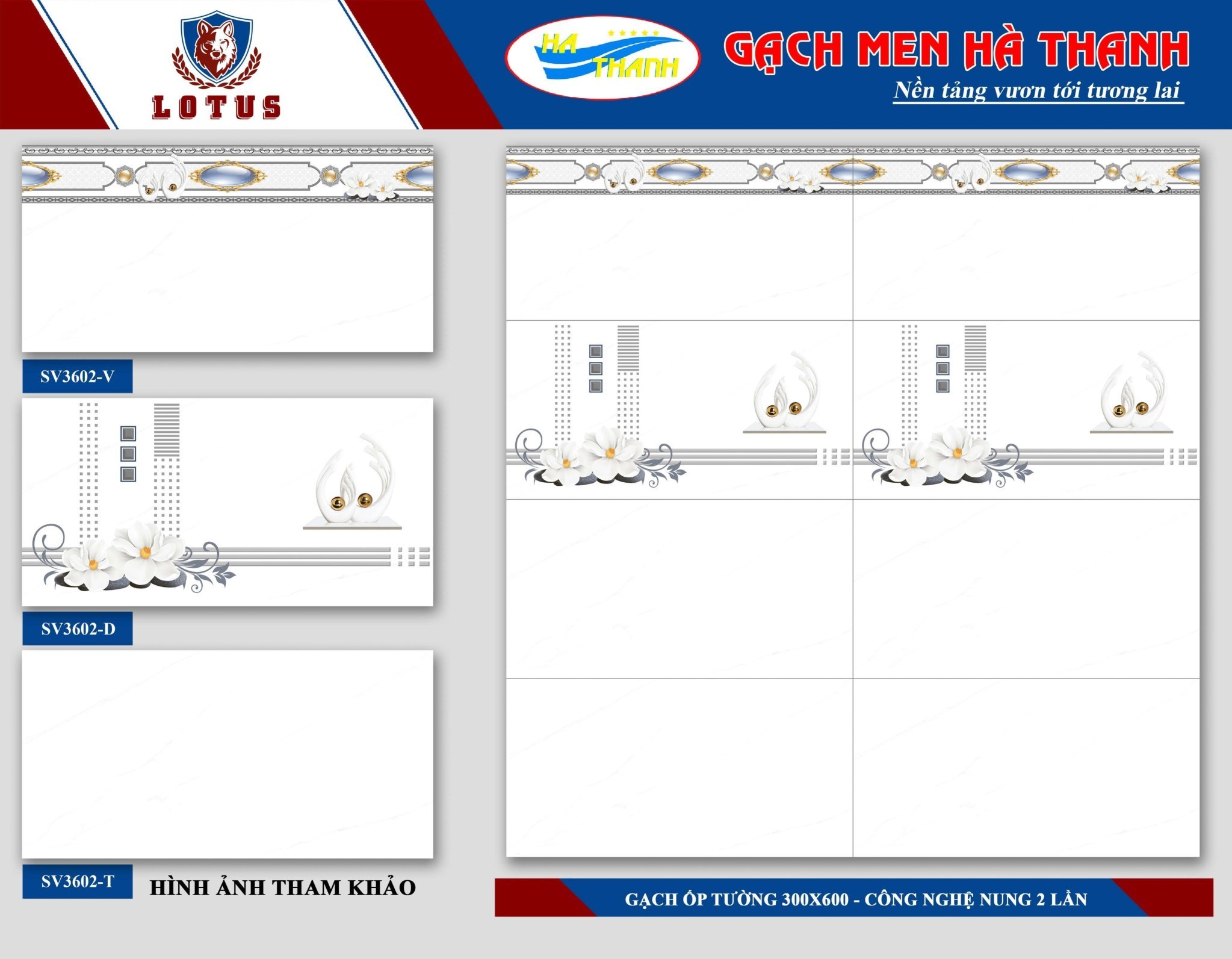 Gạch ốp tường 30x60 HÀ THANH-1343