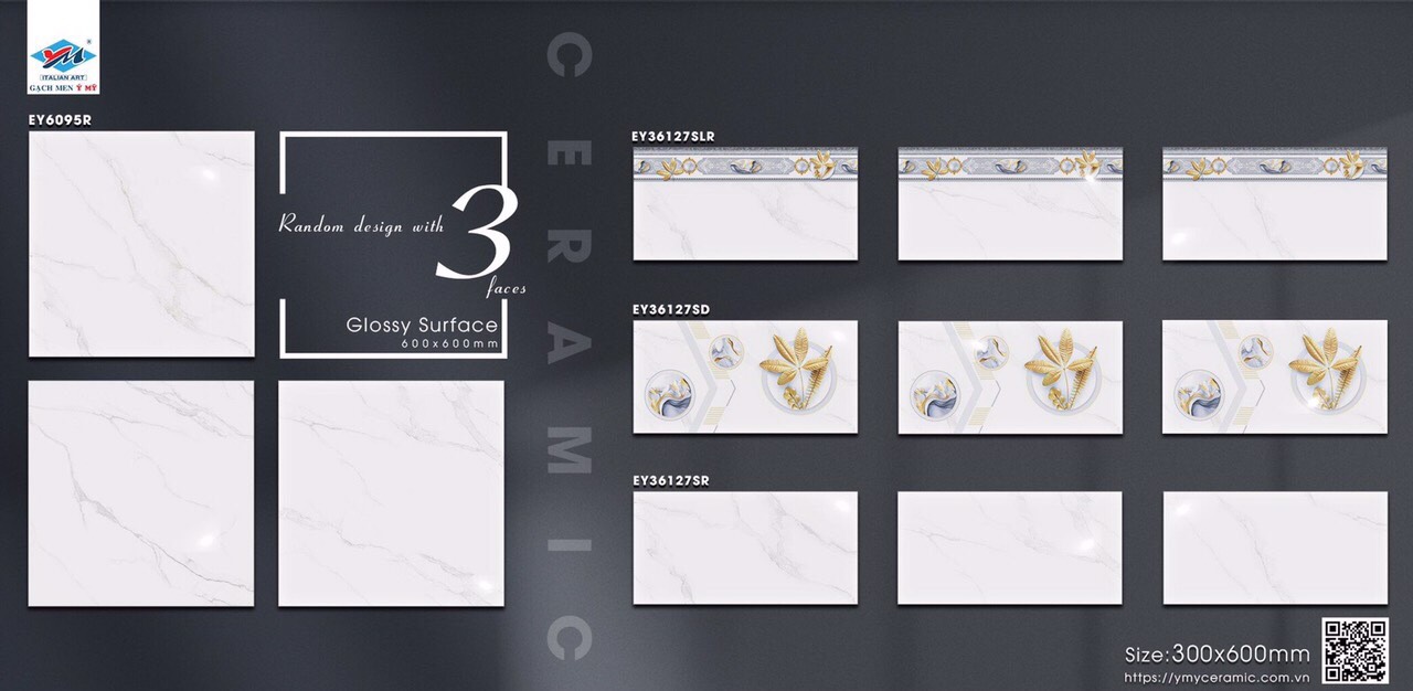 Gạch ốp tường 30x60 Ý MỸ-1786