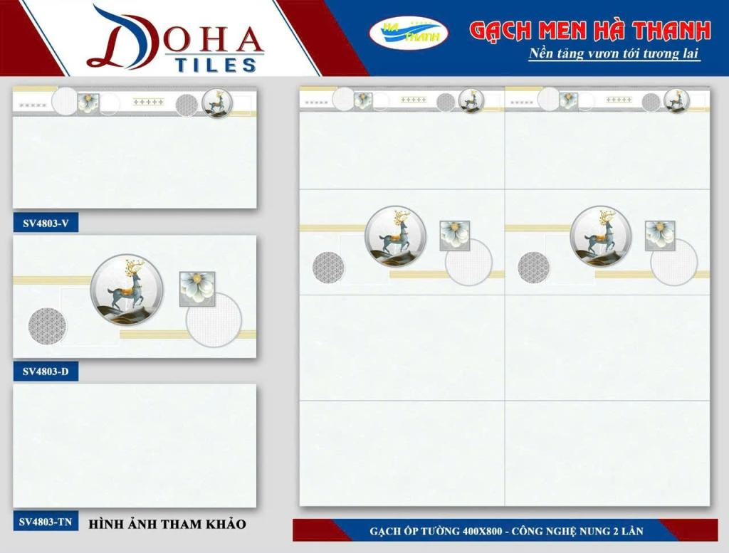 Gạch ốp tường 30x60cm Hà Thanh-4027
