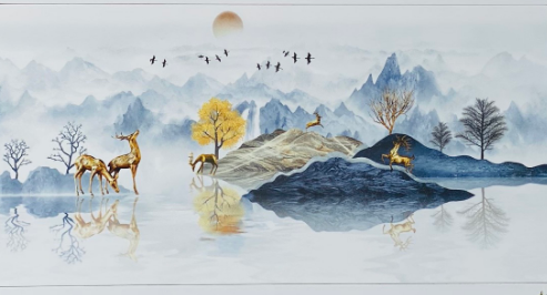 Gạch ốp tường PHƯƠNG NAM 40x80cm-653