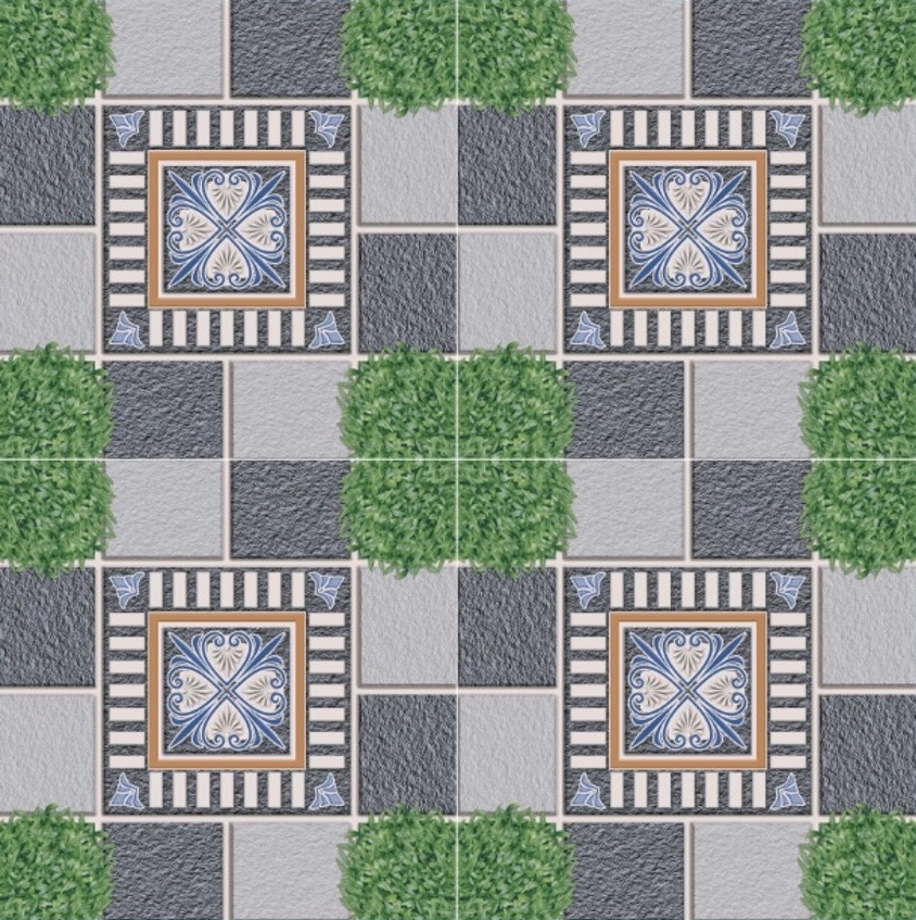 Gạch sân vườn 40x60cm Fico-2271