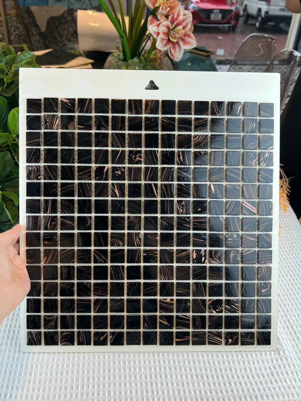 Gạch trang trí Mosaic 48x48mm-1929