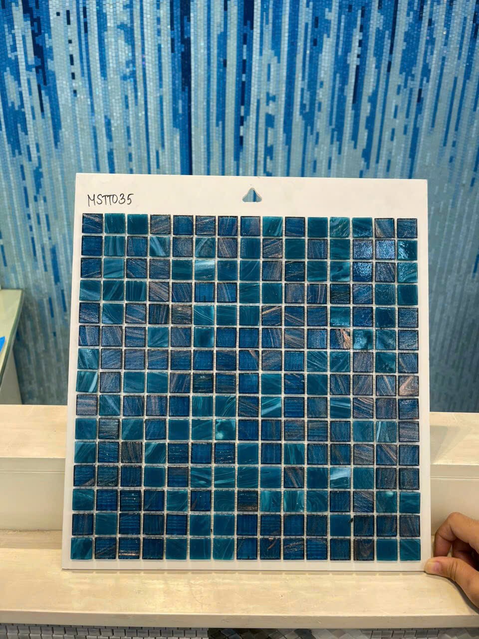 Gạch trang trí Mosaic 48x48mm-1928