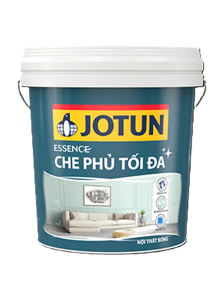 Sơn nước Jotun Essence Che phủ tối đa bóng, nội thất 15 Lít-2568