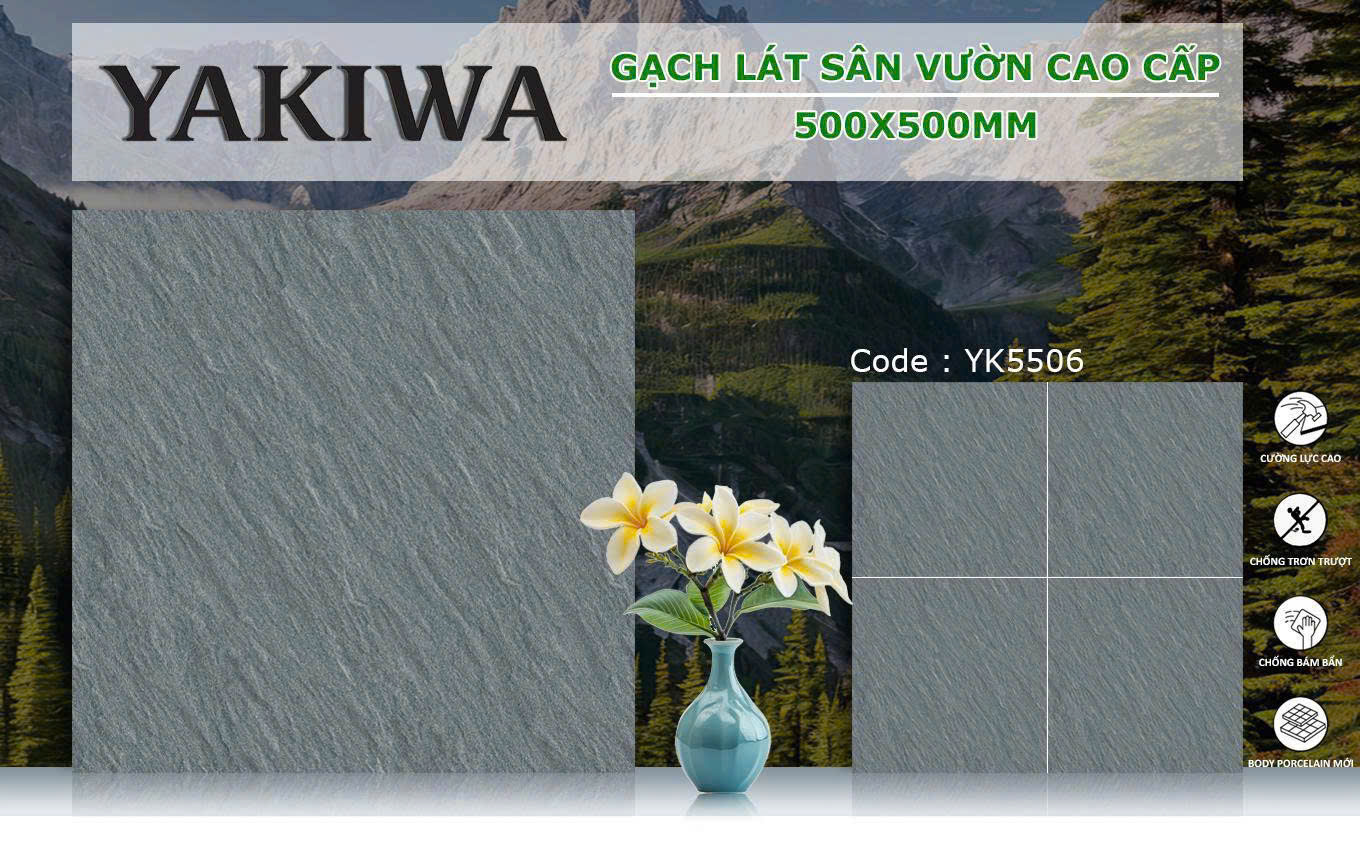Gạch Lát Sân Vườn 50x50cm -5824
