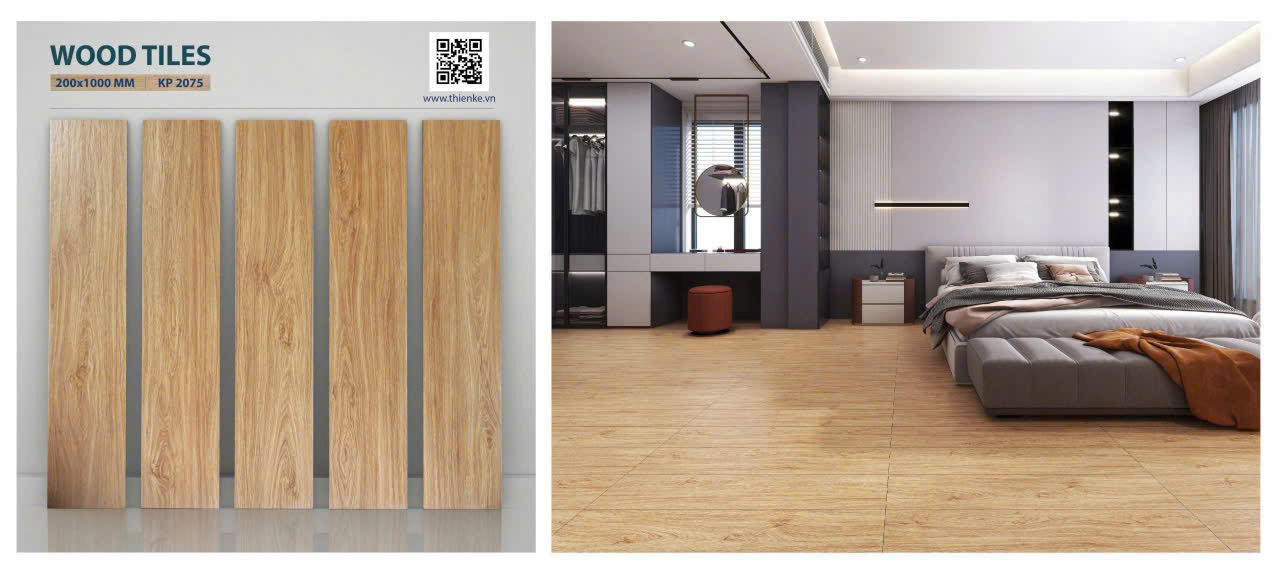 Gạch Lát Nền 20x100cm KP 2075-4530