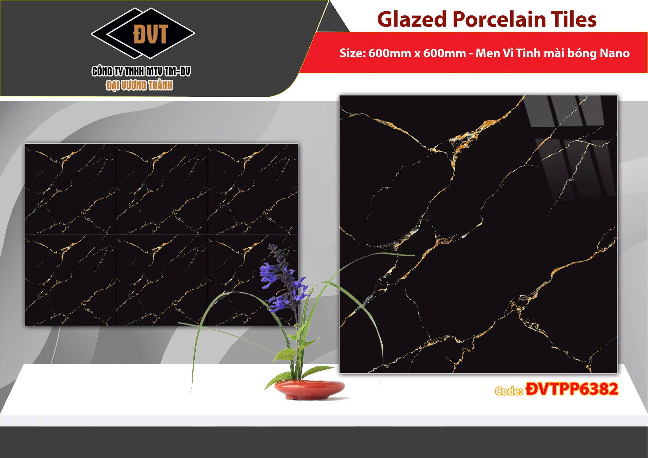 Gạch Lát Nền 60x60cm VT6382-4661