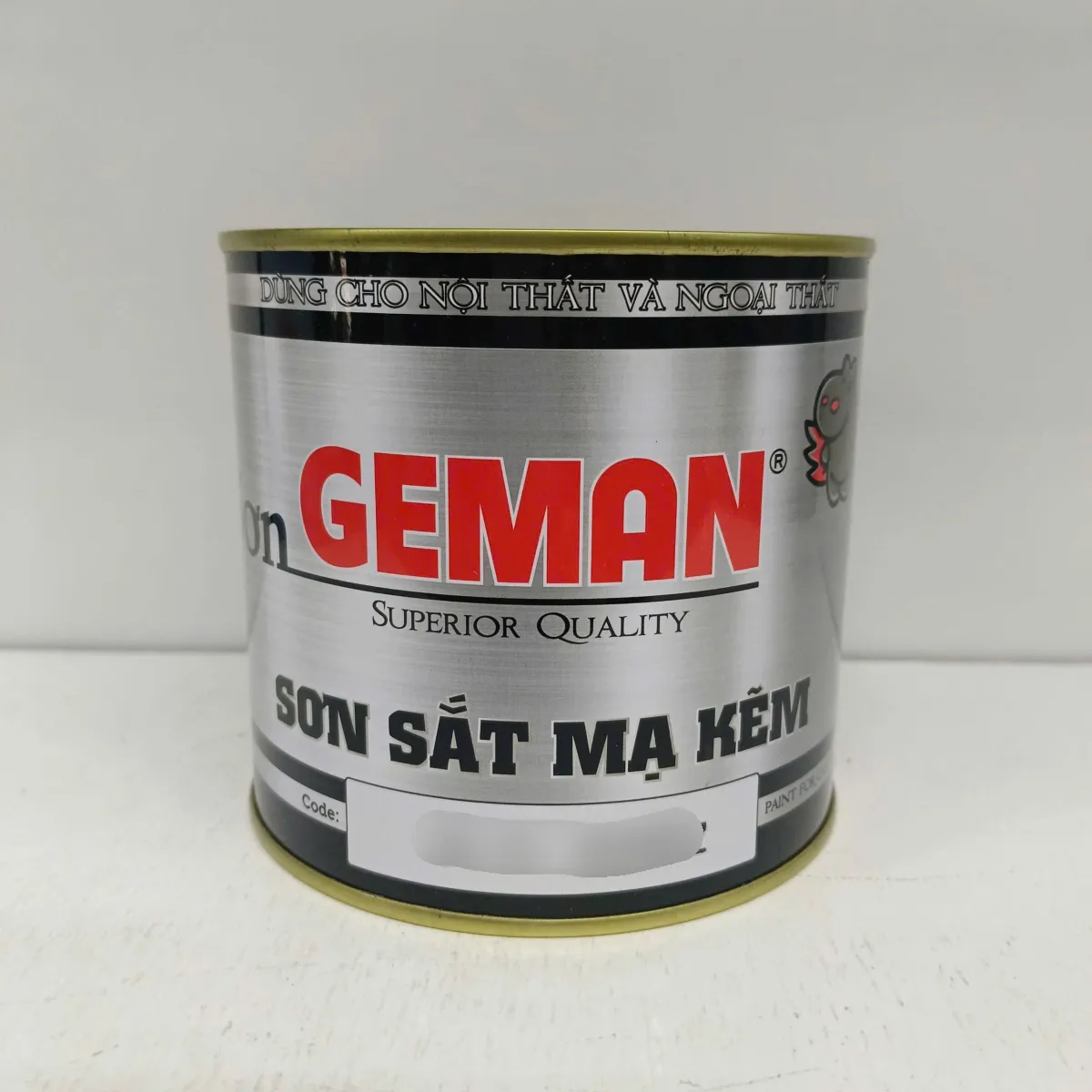 Sơn mạ kẽm nhũ vàng 1kg-5614