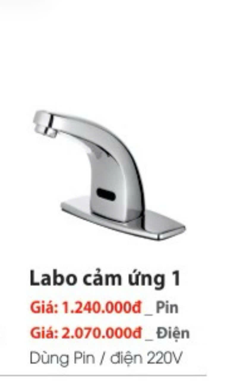 Vòi lavabo cảm ứng 1-5760